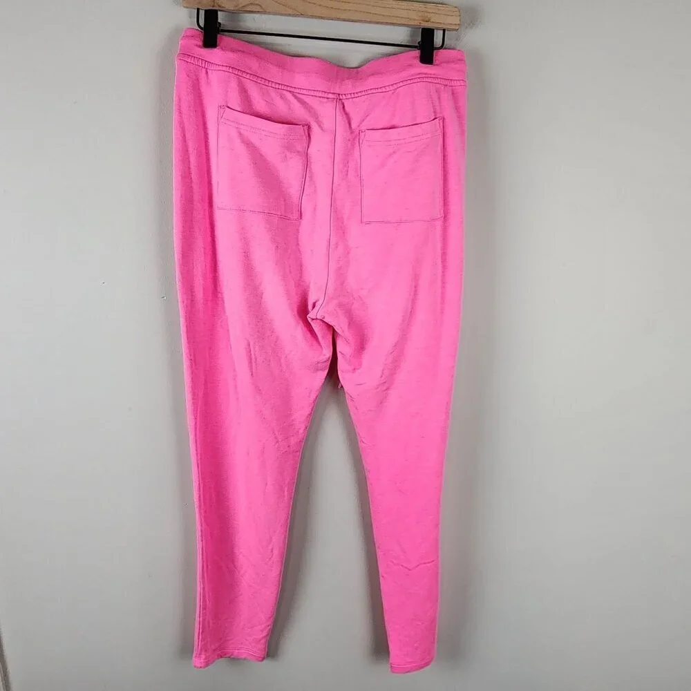 Lou & Grey sz M signature soft pink lightweight lounge pants pink pockets